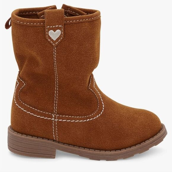 Carter's Toddler Evie Tall Fashion Boot in tan size 11 - Picture 1 of 8